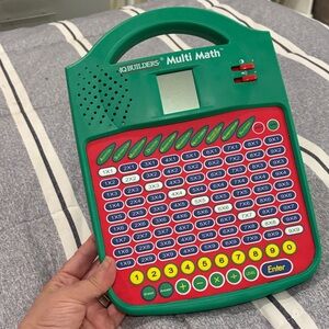 IQ Builders Multi Math Electronic Learning System STEM, WORKS! Vintage